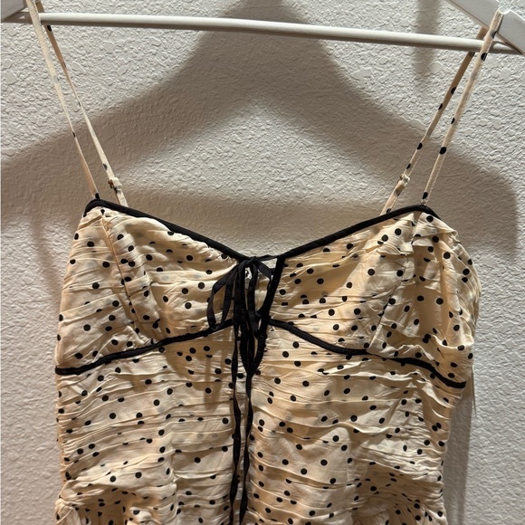 Free People Polka Dot Spaghetti Strap Top - Picture 2 of 5
